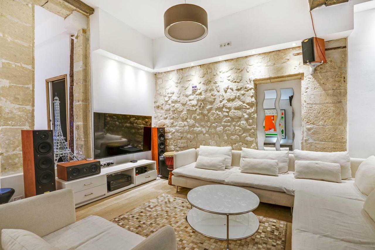 דירות Luxury Loft Center Of פריז מראה חיצוני תמונה