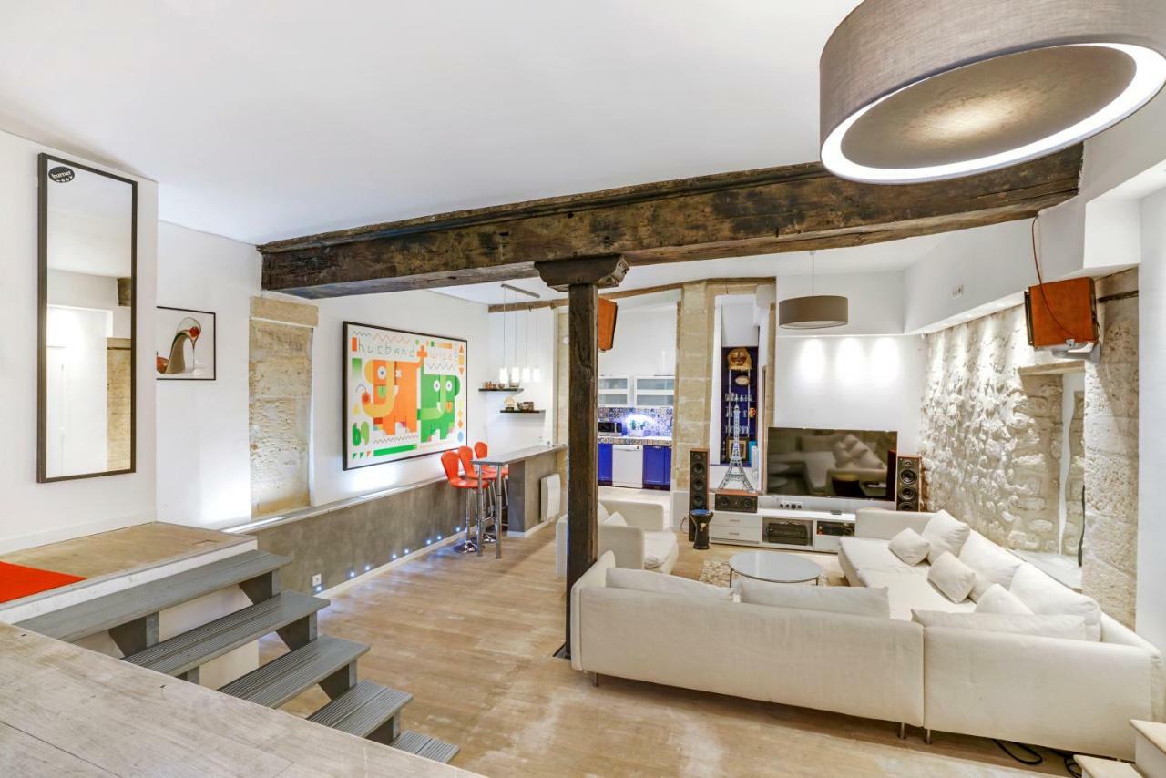 דירות Luxury Loft Center Of פריז מראה חיצוני תמונה